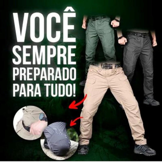 Calça Militar Tática Resistente e Impermeável
