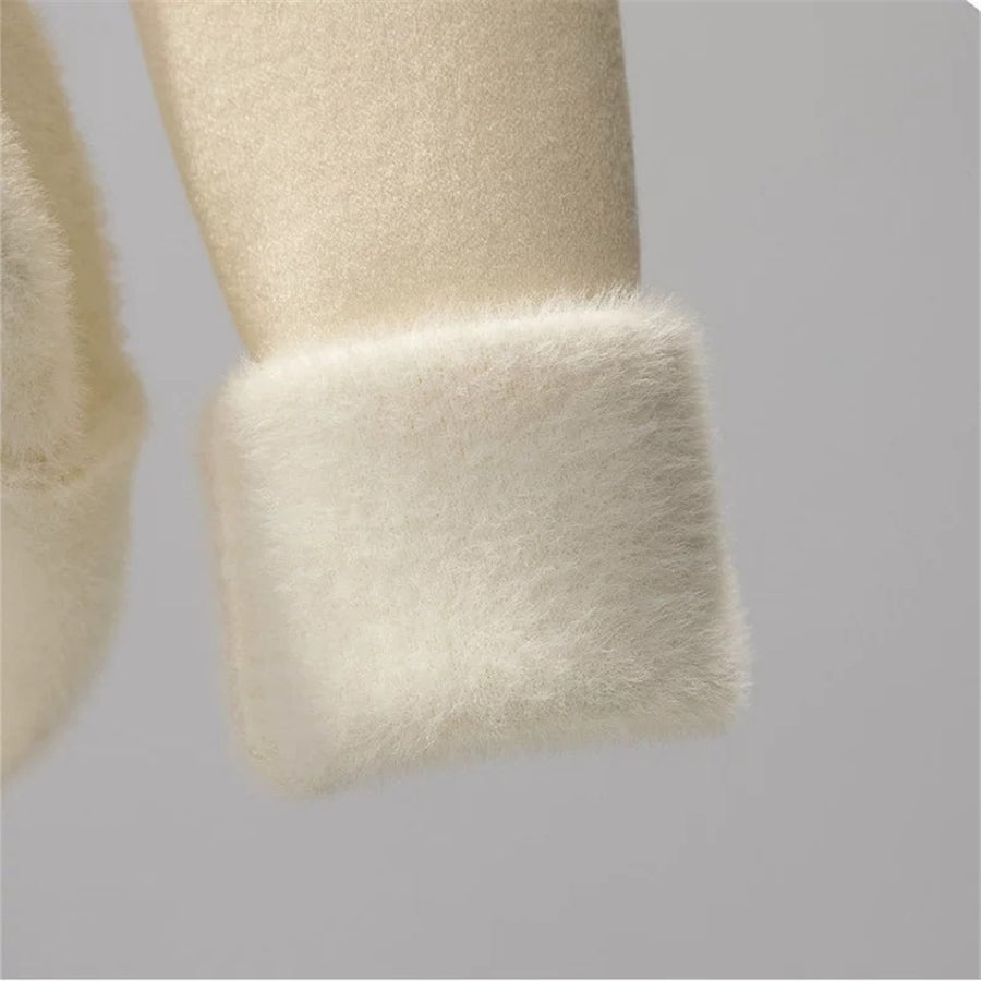 Blusa Gola Alta Feminina Com Pelúcia Interna