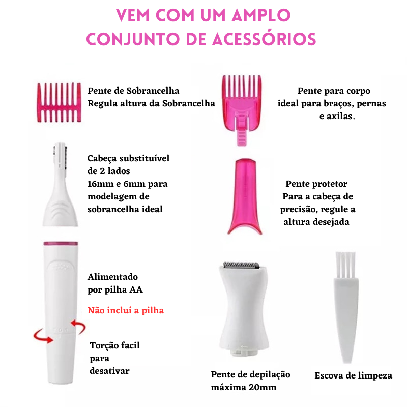 Depilatta 5 em 1